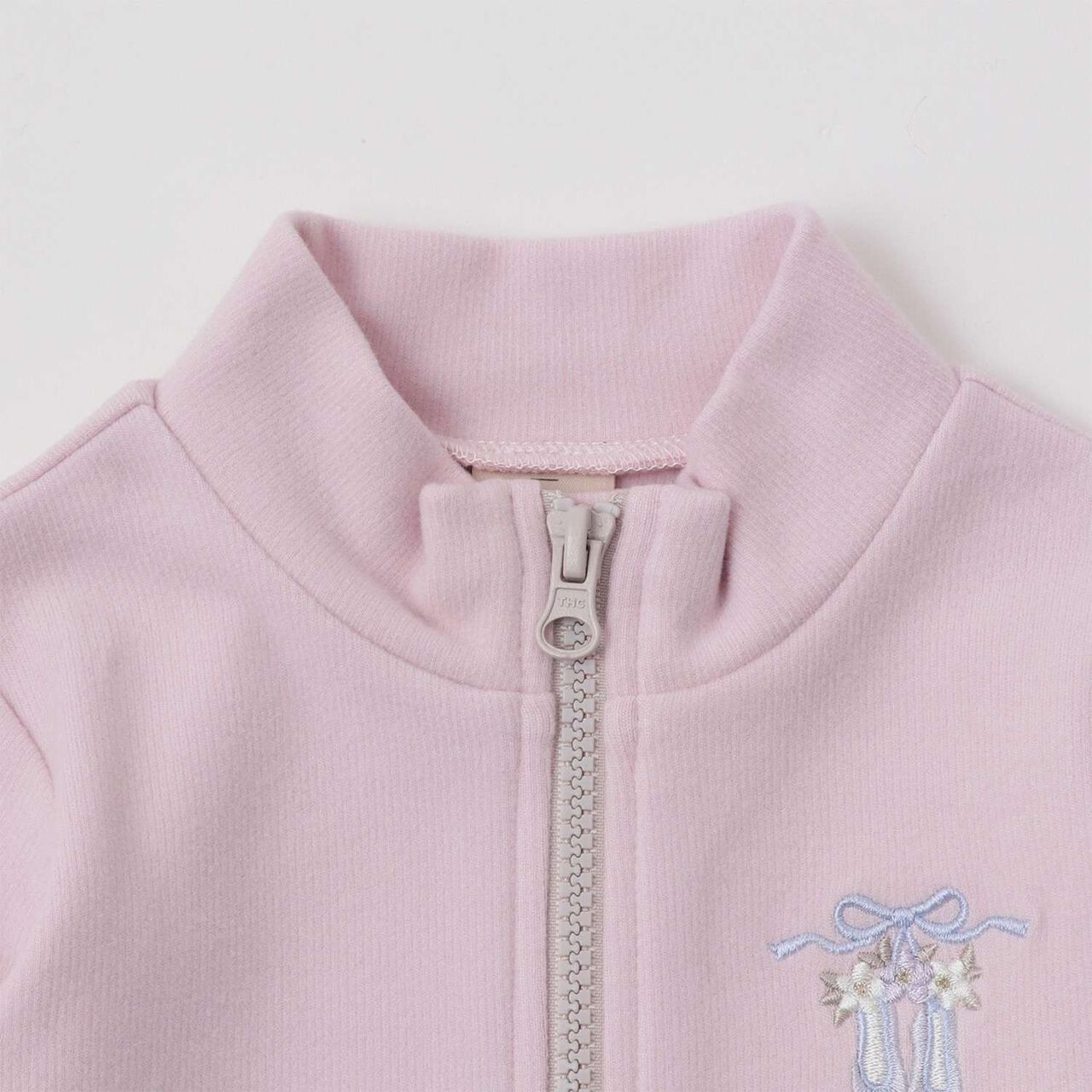 Ballet Peplum Zip-Up Pants Set,Light pink, large image number 8