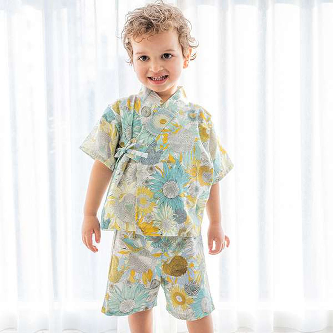 Sunsanna Jinbei Suit,Pink, large image number 13