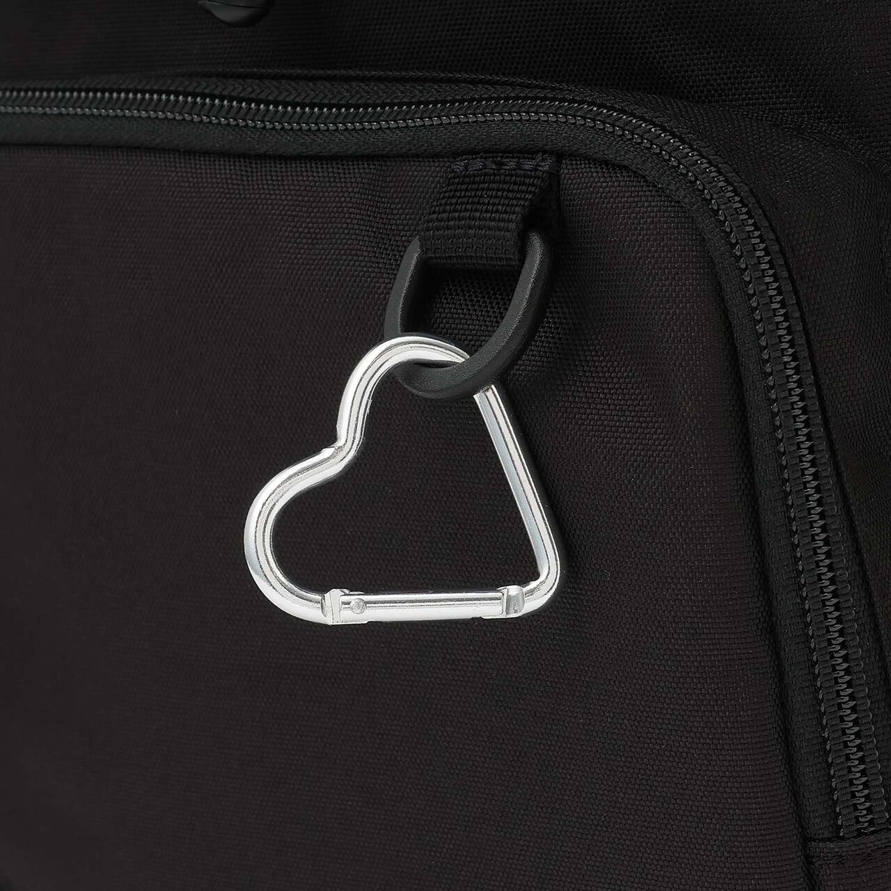 [Lightweight] [Water Repellent] 32L Bucket-Shaped School Backpack,Black, large image number 4