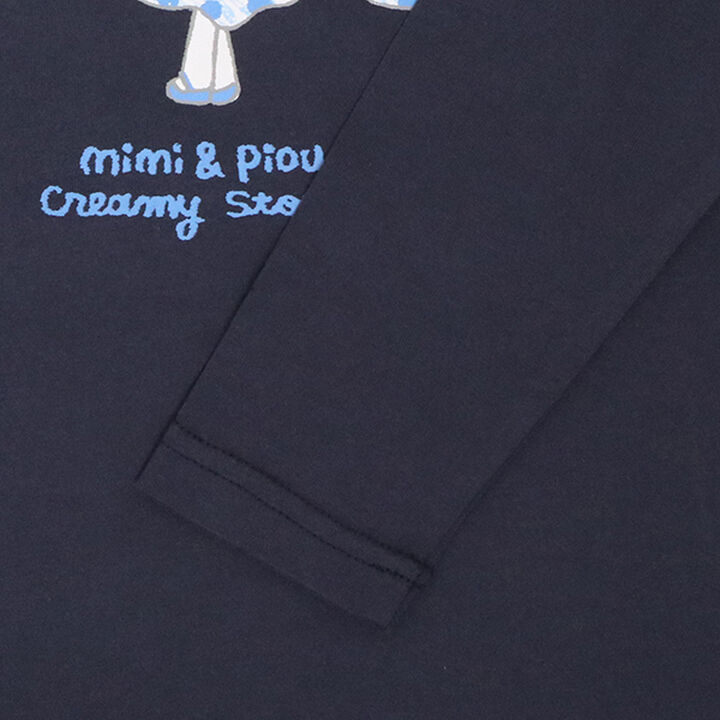 KP Ice Rabbit Print Long-Sleeve T-Shirt [100-160],Navy, medium image number 6