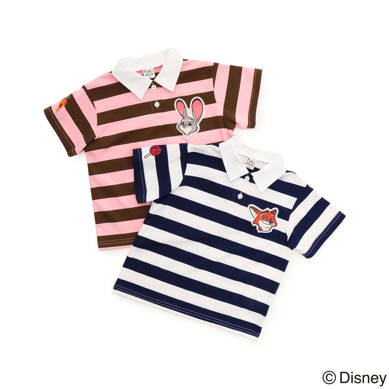 [Zootopia] Polo Shirt,Pink, large image number 7