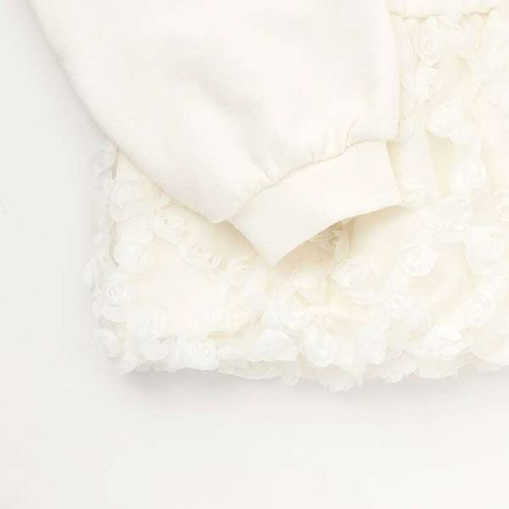 [Link] Jacquard Peplum Sweatshirt (Kids),Navy, medium image number 13