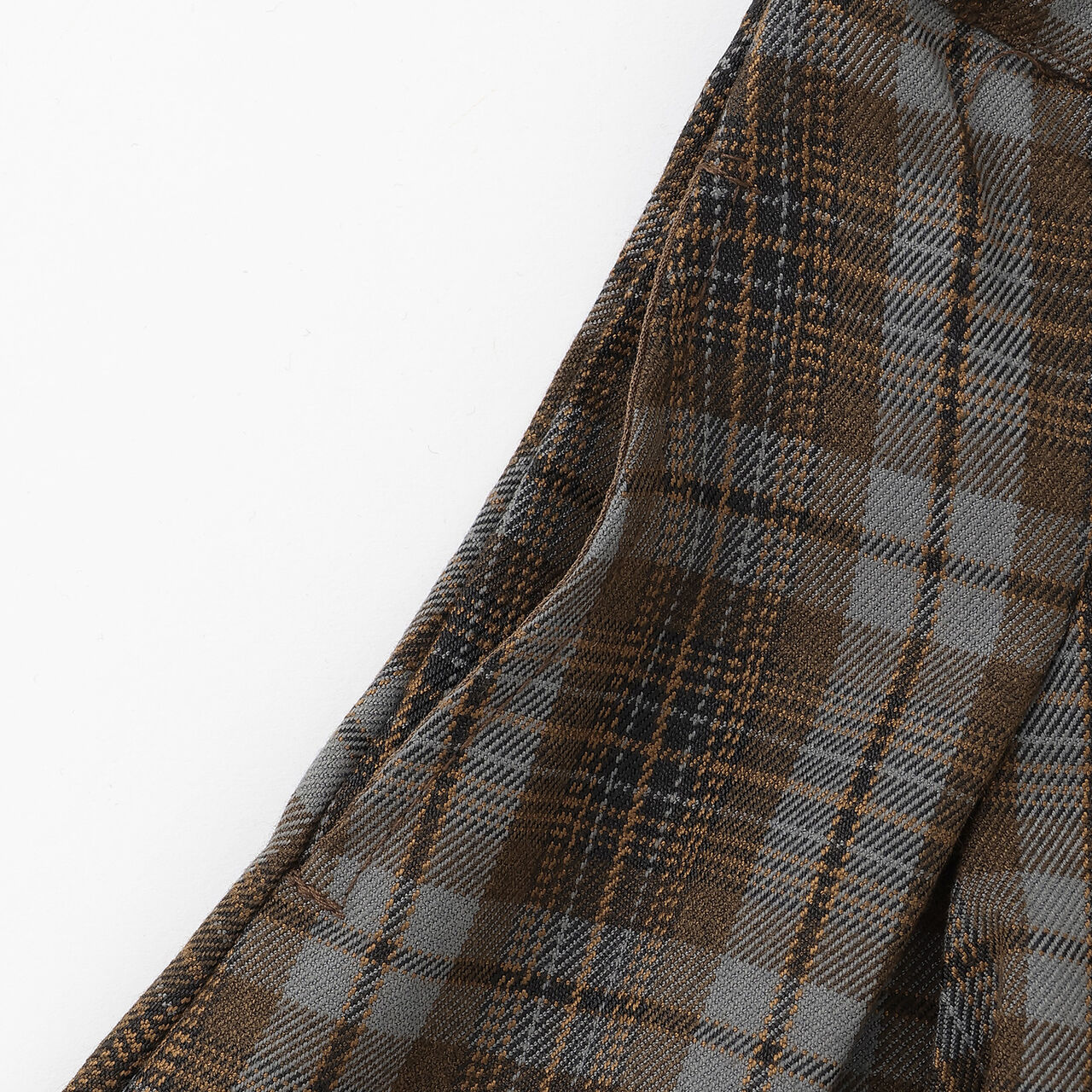 Pleated Skirt-Pants,Gray, large image number 11