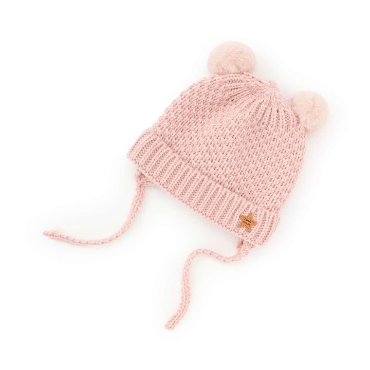 Pom-Pom Beanie,Moderate pink, medium image number 0