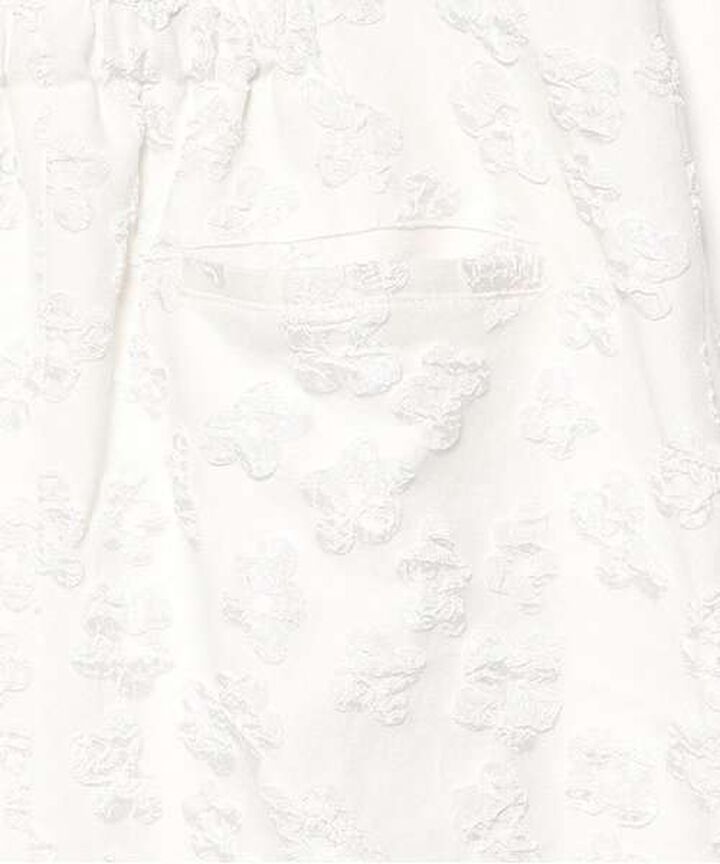 Floral Jacquard Tight Skirt,Off white, medium image number 5