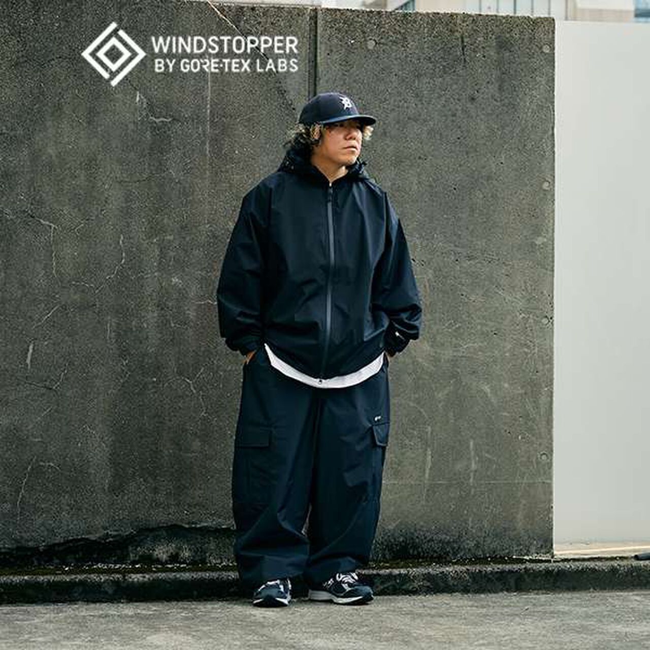 [Adult] [Phenix Exclusive] [GORE-TEX] Wide Cargo Pants,Navy, large image number 21