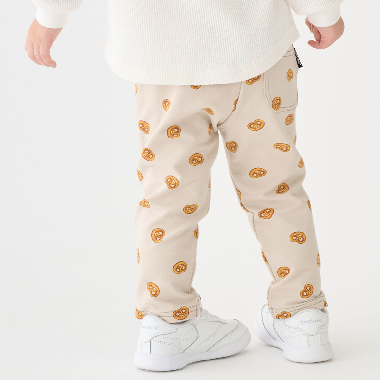 Anti-Stain Relaxed Pants,Smoke white, large image number 5