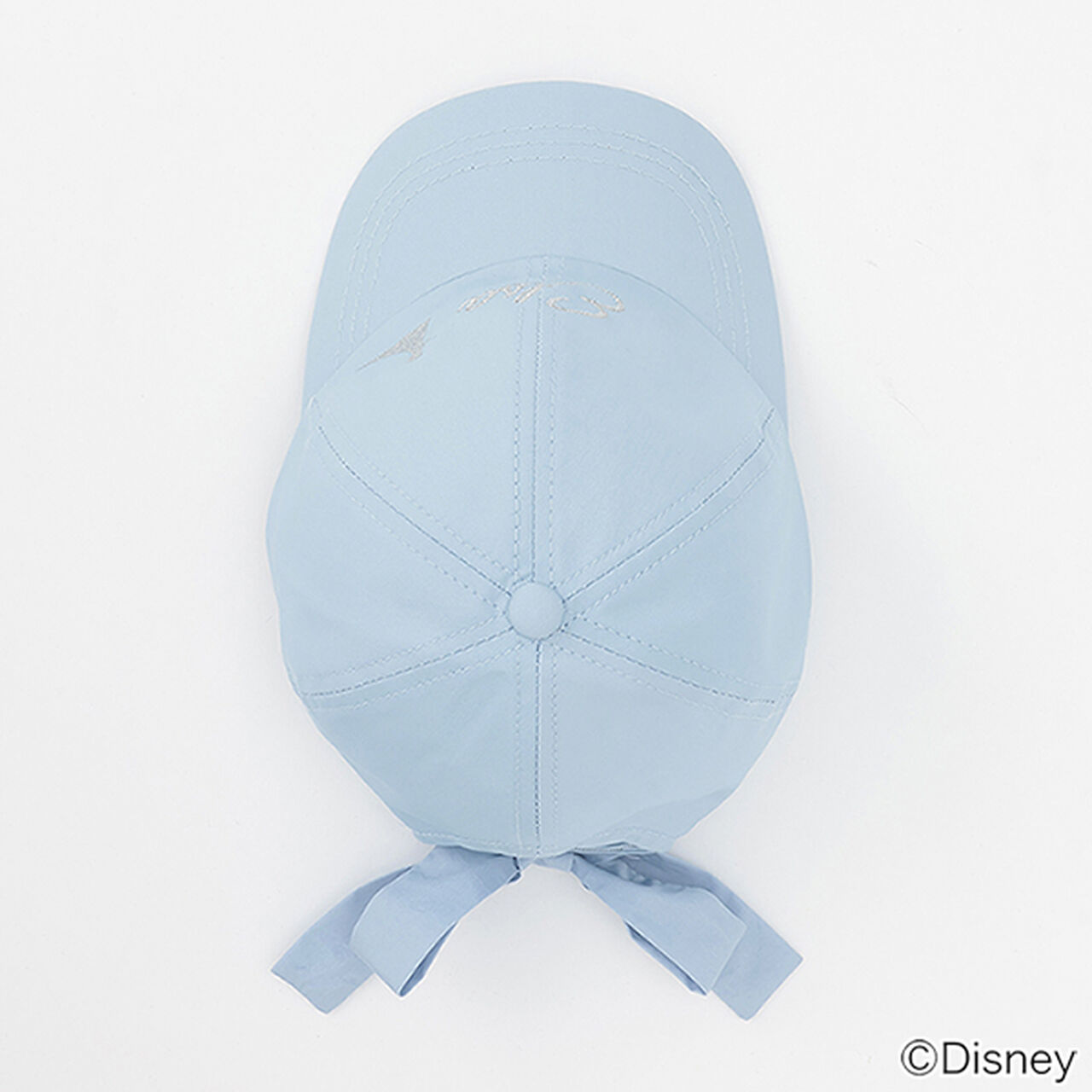 [Disney] Embroidered Back Ribbon Cap,Ivory, large image number 9