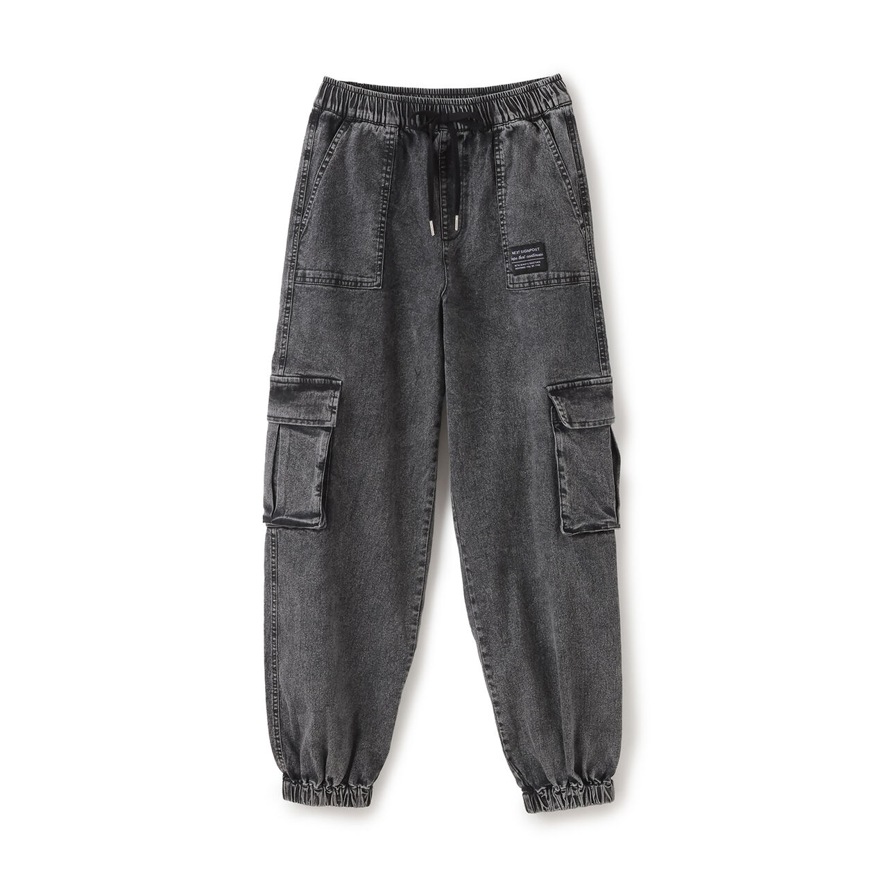 Cool Touch Denim Cargo Pants,Gray, large image number 15