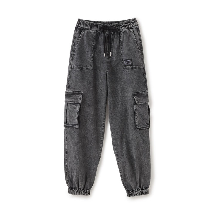 Cool Touch Denim Cargo Pants,Gray, medium image number 15