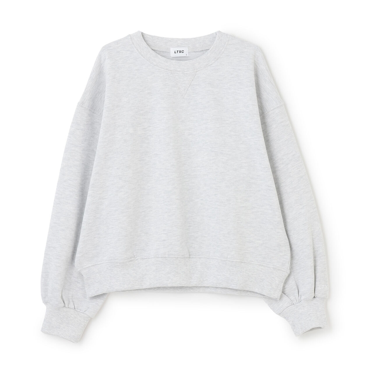 Wool Lined 100% Cotton Sweatshirt,Black, large image number 9