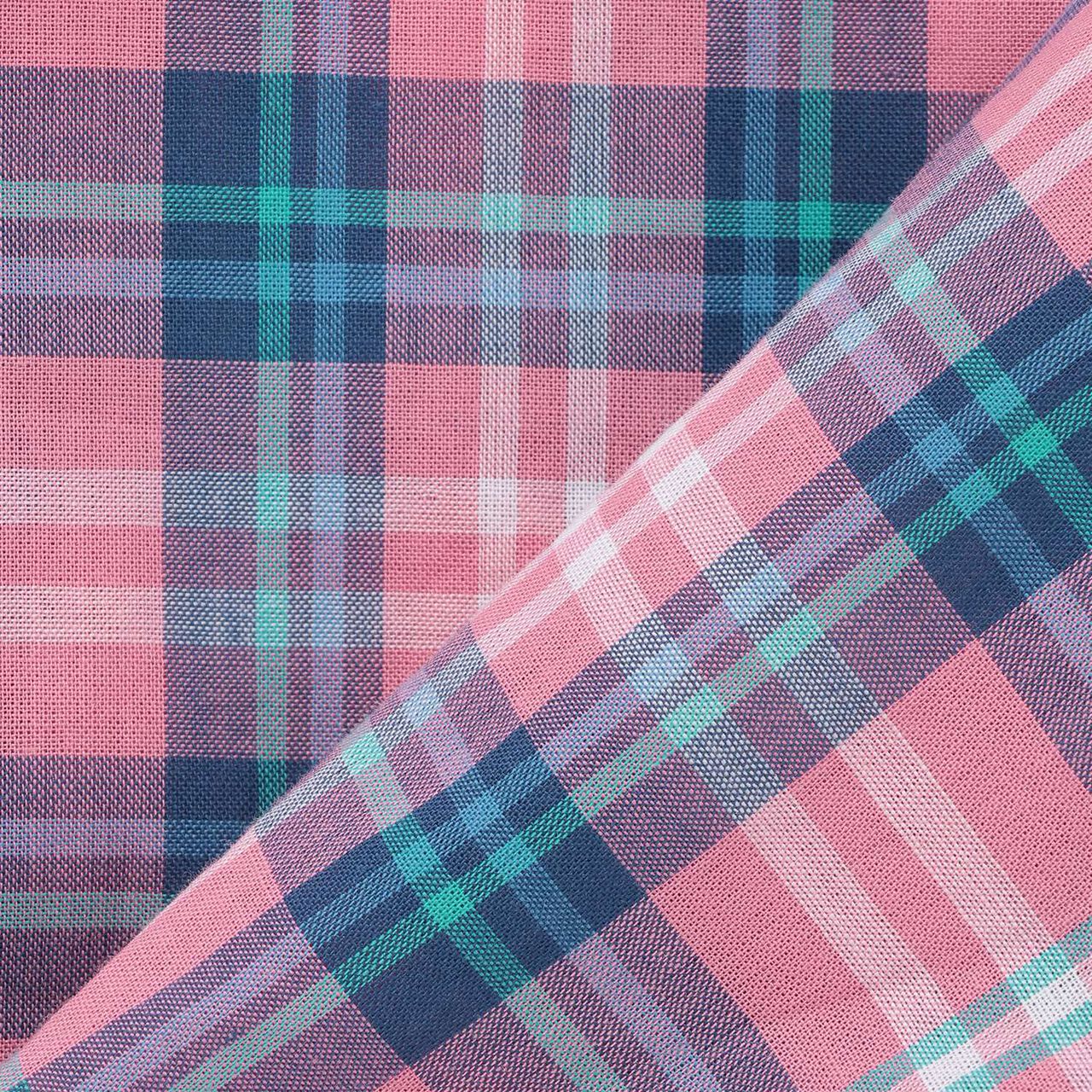 Wolf Embroidery Checkered Long-Sleeve Shirt,Yellow, large image number 5