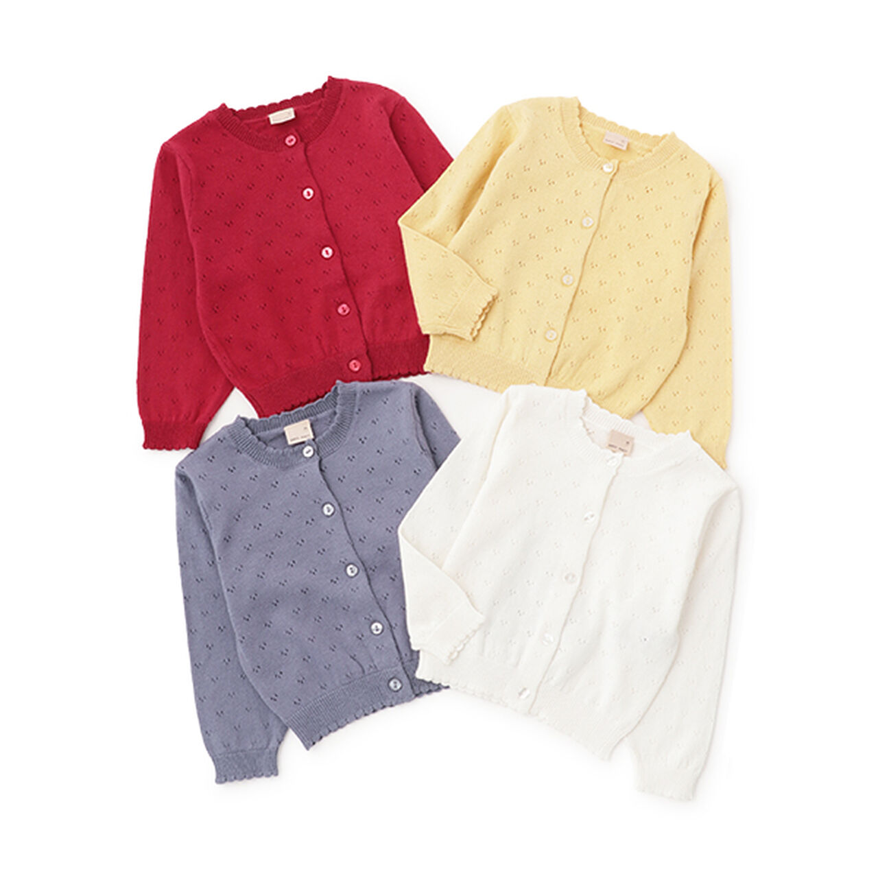 [Link] Knit Cardigan,Yellow, large image number 10