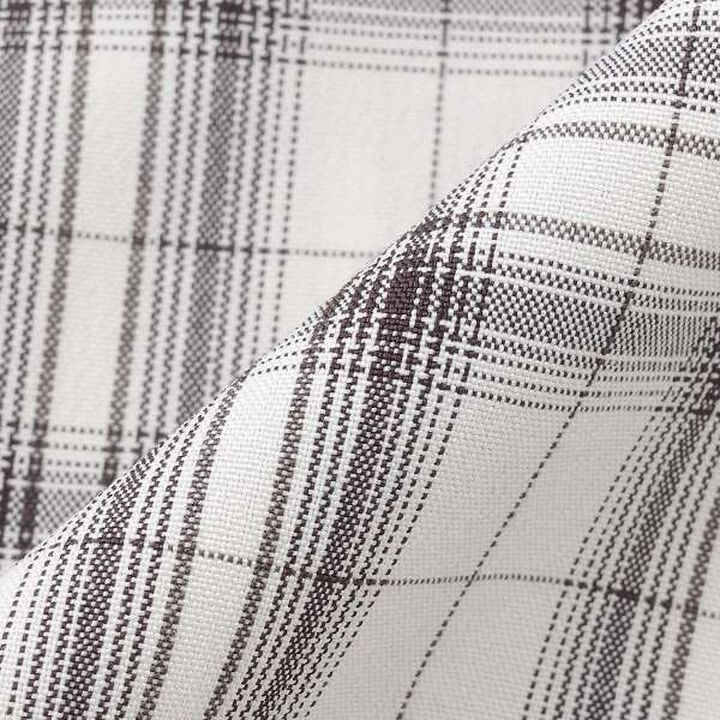 Drawstring Short-Sleeve Checkered Shirt,Blue, medium image number 17