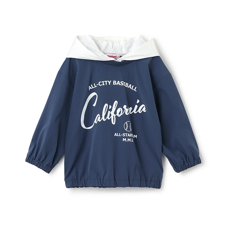 [4 WAY Stretch] [Water-Repellent] Nylon T-Shirt,Navy, medium image number 9