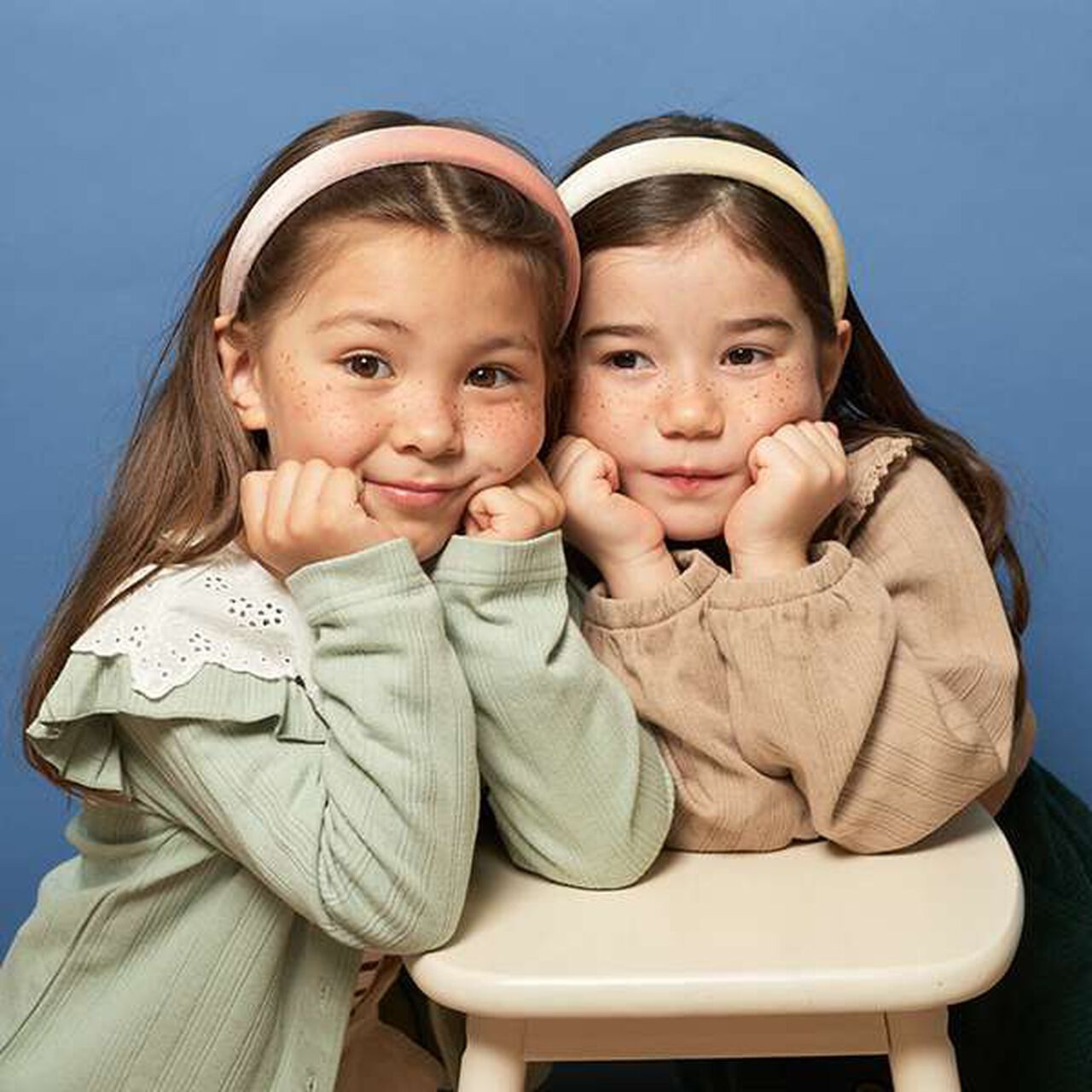 Velour Puffed Headband,Mustard, large image number 8