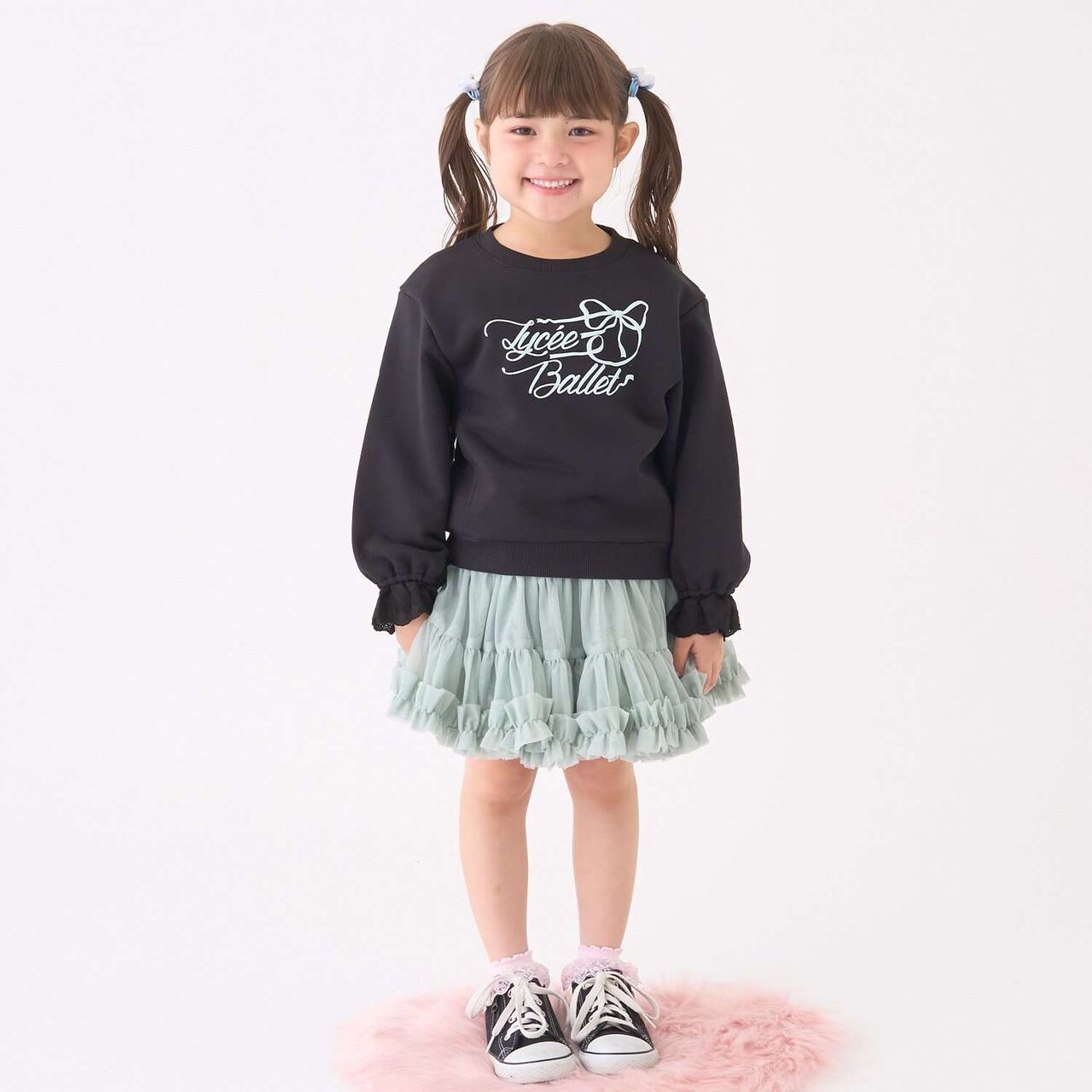 [Lycee Mine Ballet Series] Cuff Lace Sweatshirt,Cream, large image number 30