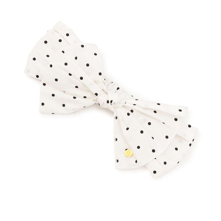 Polka Dot Headband,Navy, medium image number 2