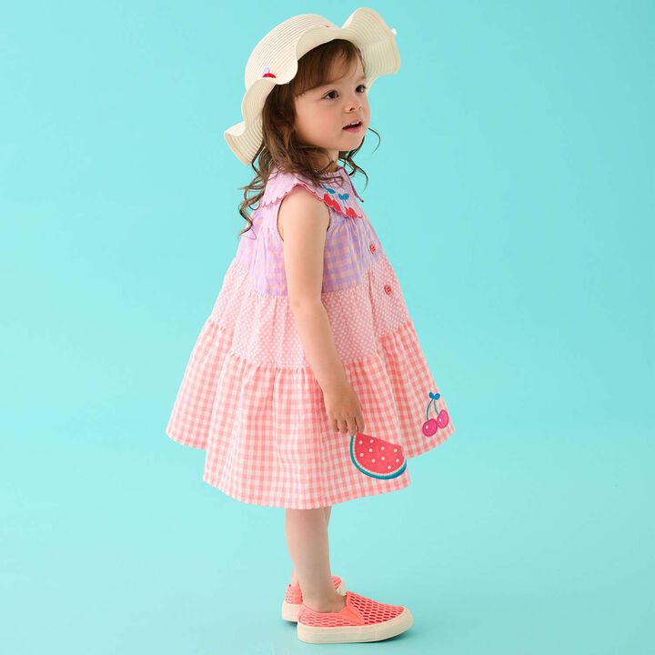 Washable Cherry Hat,Pearl white, medium image number 4