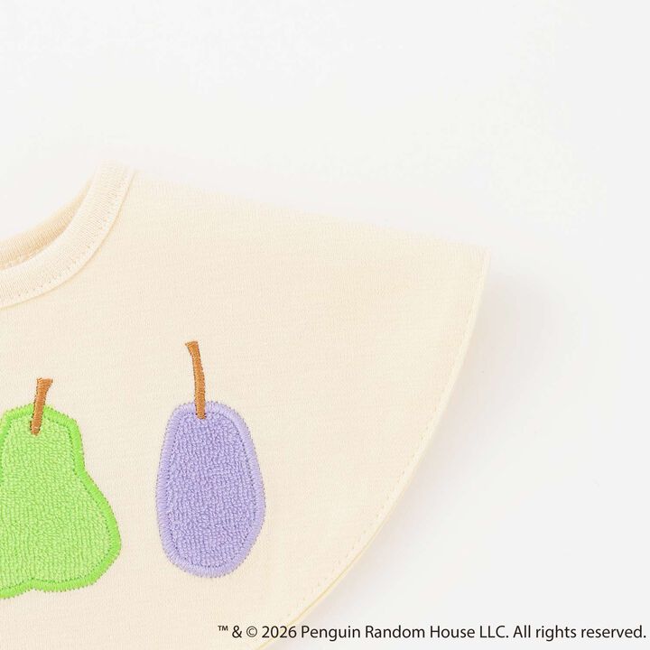 [Hungry Caterpillar] Fruit Motif Bib,Off white, medium image number 4