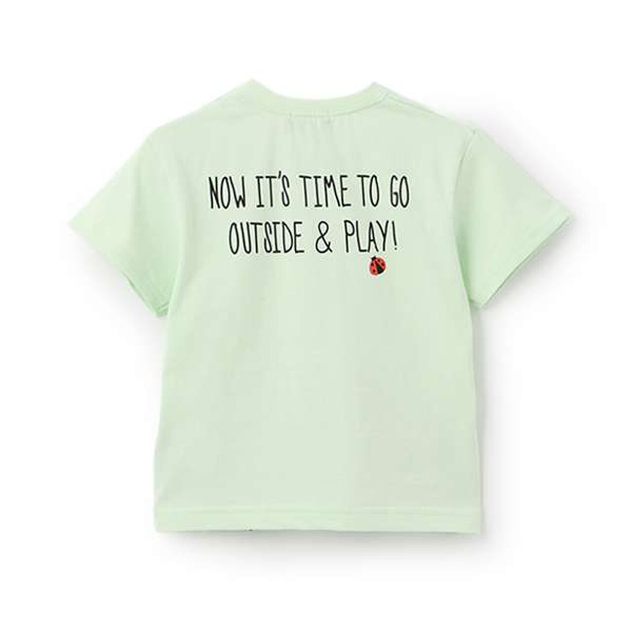 Insect Print Short Sleeve T-Shirt,Off white, large image number 1