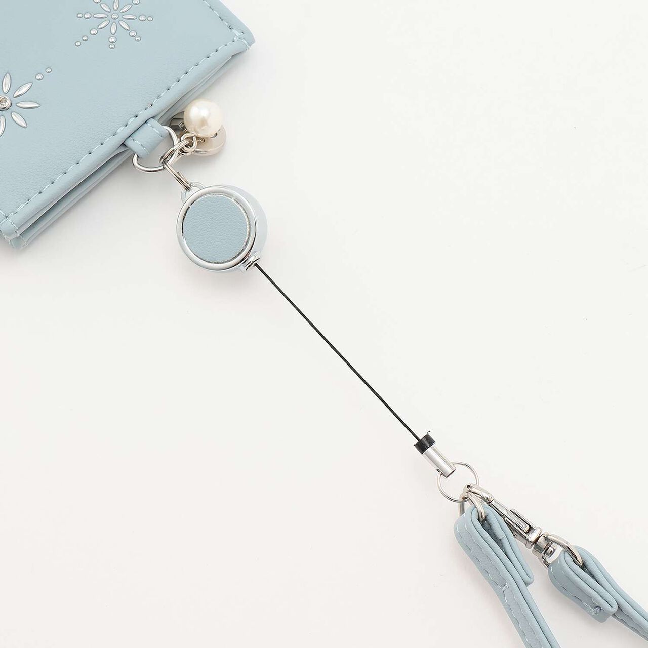 Foil Jewel Multi Card Holder,Light blue, large image number 4
