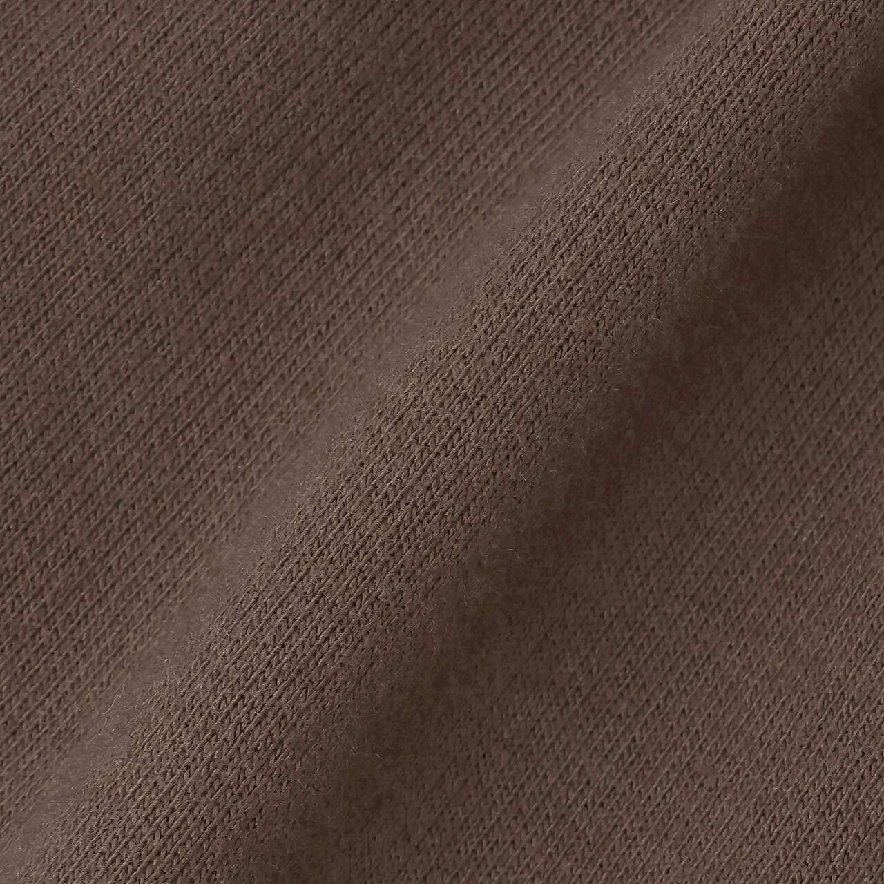 Lightweight French Terry Tiered Skirt-Shorts,Dark brown, large image number 7