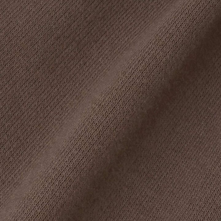 Lightweight French Terry Tiered Skirt-Shorts,Dark brown, medium image number 7
