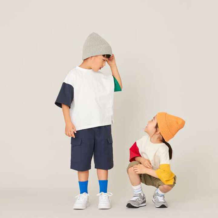 Cargo Half Pants,Light gray, medium image number 9