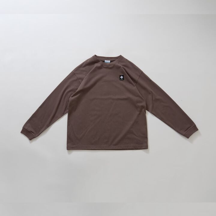 [Columbia] Dad Back Graphic Long Sleeve T-Shirt,Off white, medium image number 4