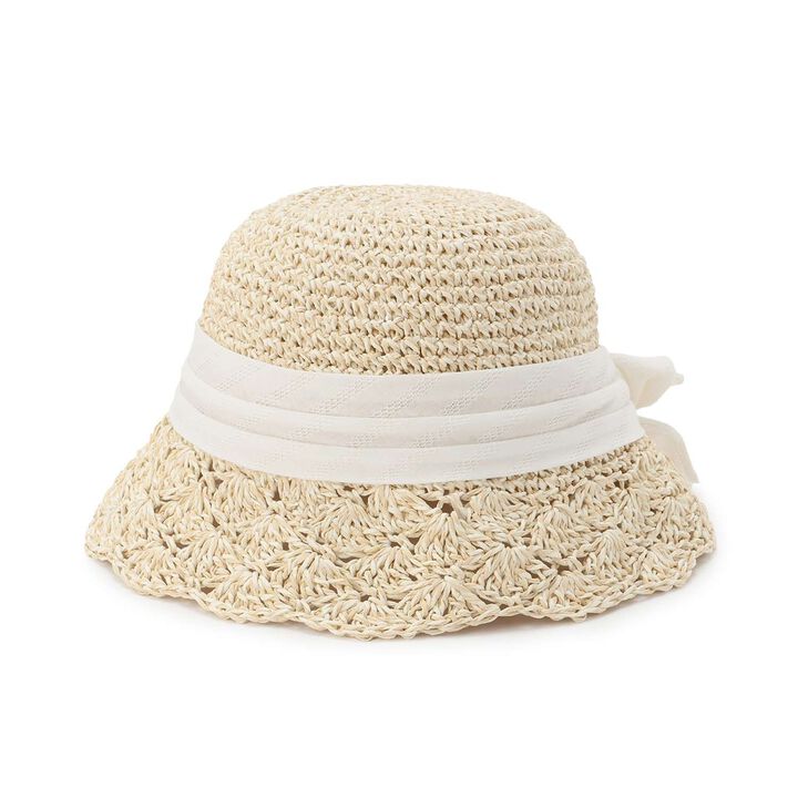 Ribbon Paper Hat [Cool Touch],White, medium image number 0