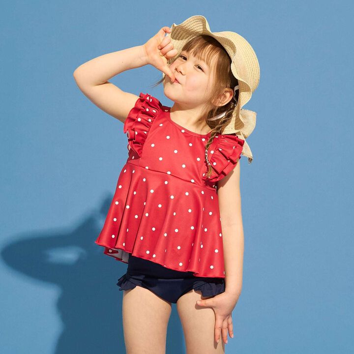 [SWIM] [UV Protection] Versatile Color Variation Separate Swimsuit (School Compatible),, medium