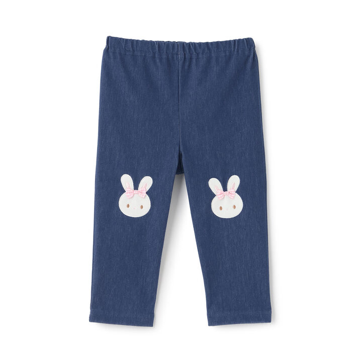 Rabbit Appliqu&eacute; Leggings,, medium