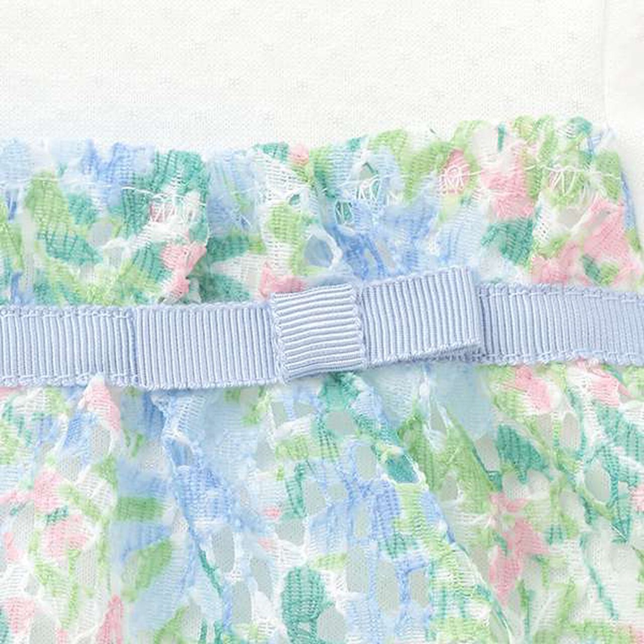 Floral Lace Tunic,Lemon yellow, large image number 4