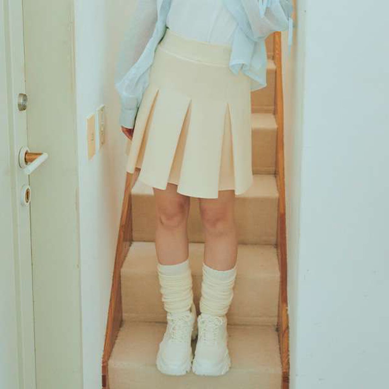 Cardboard Skirt,Mocha tea, large image number 12