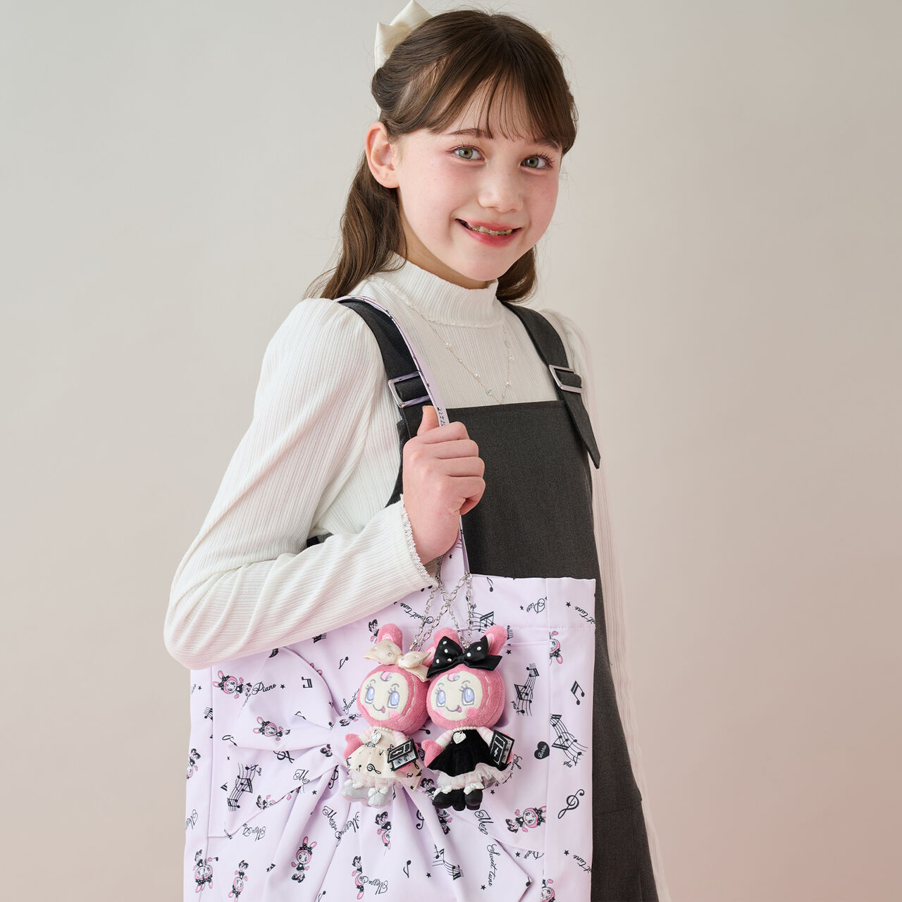 Performance Belle Doll Charm♪,Off white, large image number 9