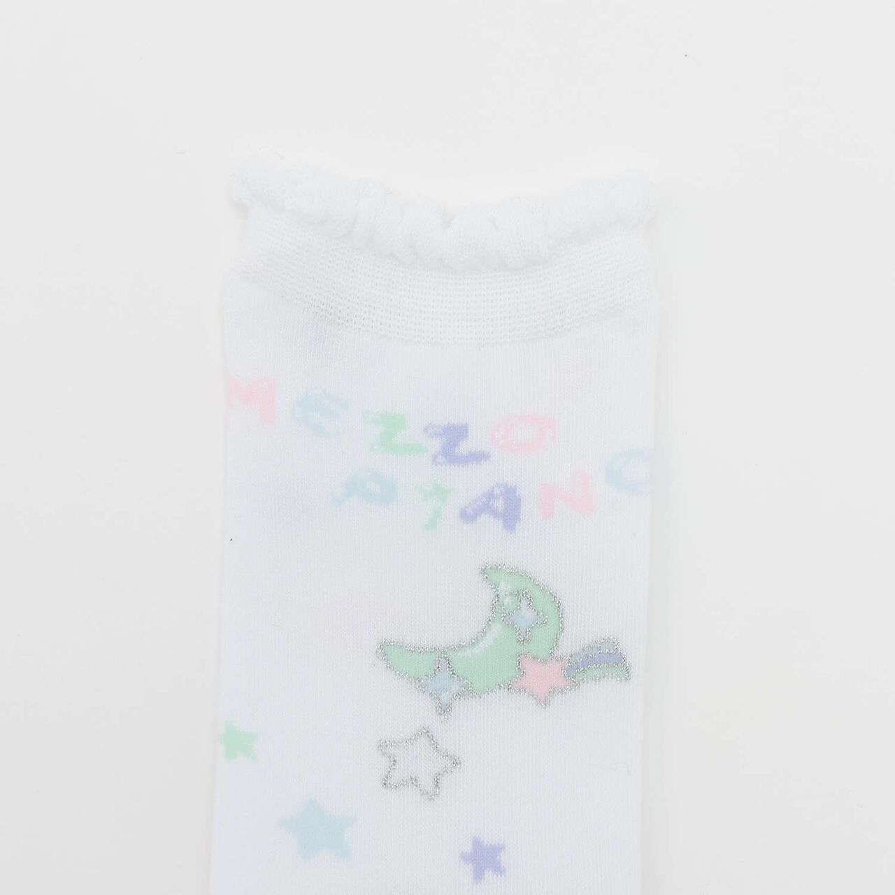 Space Pattern Crew Socks [Made in Japan],Lavender, large image number 1