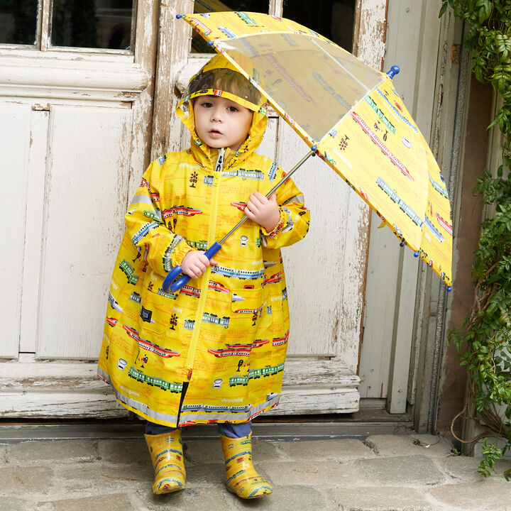 All-Over Pattern Umbrella,Navy, medium image number 16