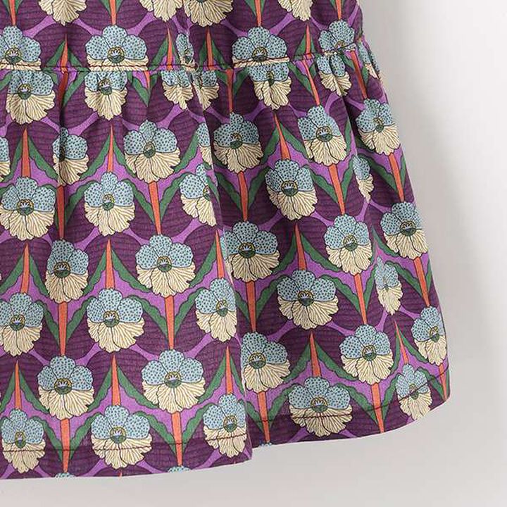 Chevron Jumper Skirt,Blue, medium image number 4