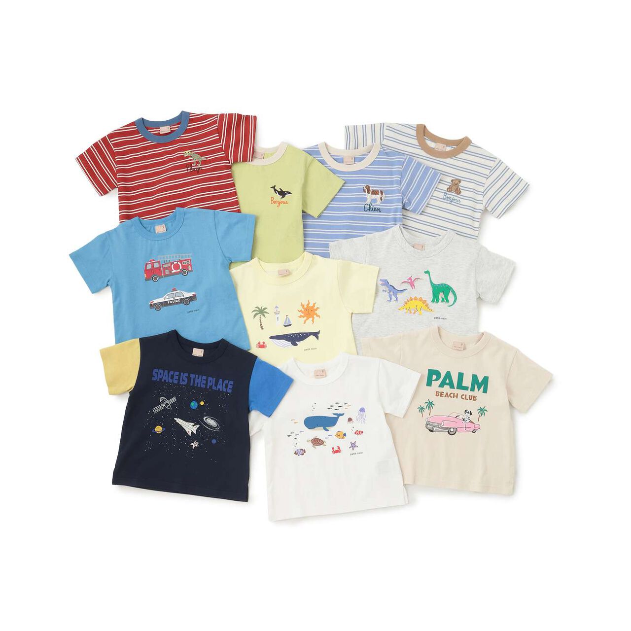 [Affordable] Boys Short Sleeve T-Shirt,Multi color, large image number 14