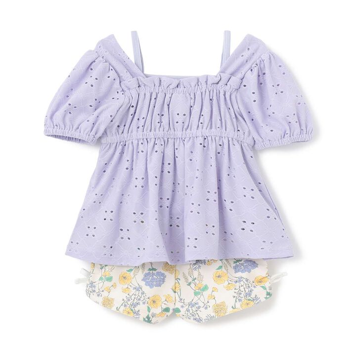 [SWIM] Lace Tunic Tankini Set,Lavender, medium image number 9