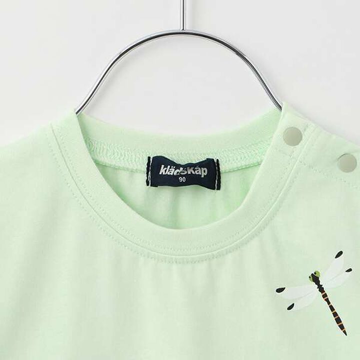 Insect Print Short Sleeve T-Shirt,Off white, medium image number 6