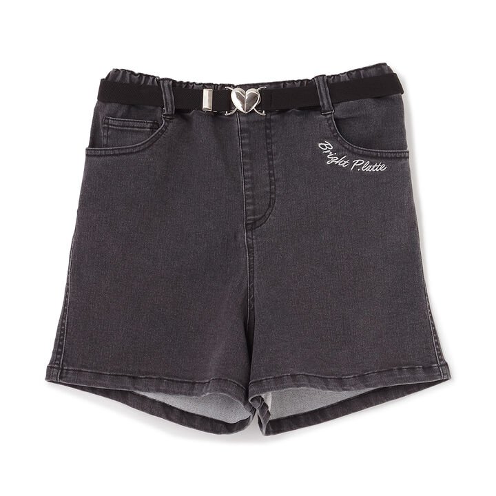 Shorts with Belt,Black, medium image number 19