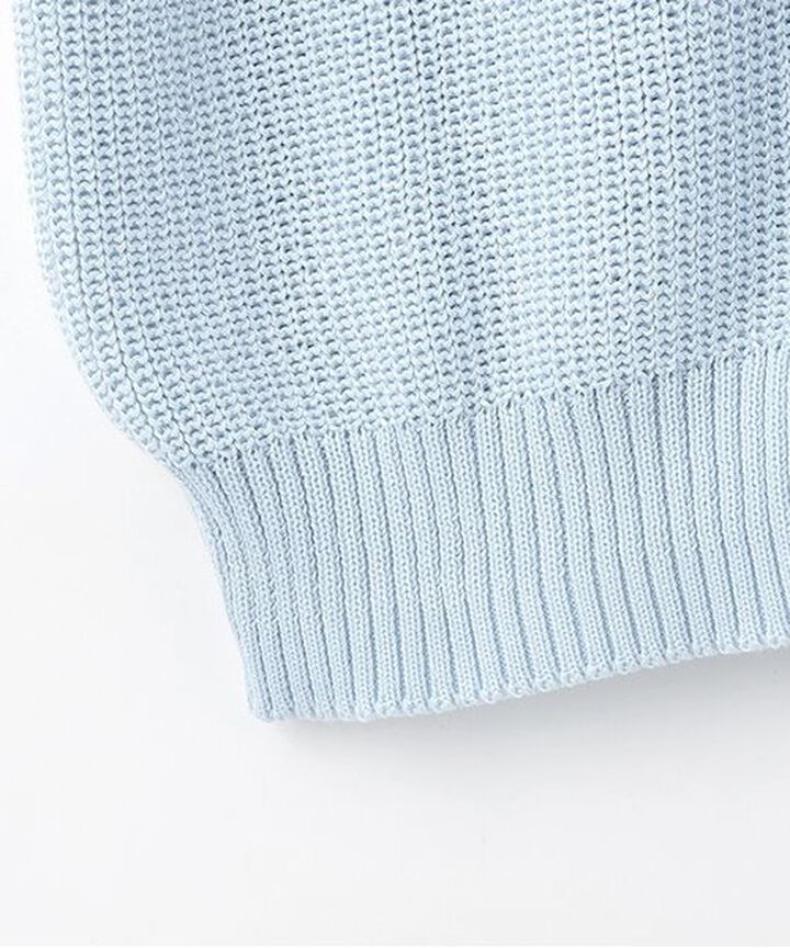 Motif Embroidery Cardigan,Beige, medium image number 4