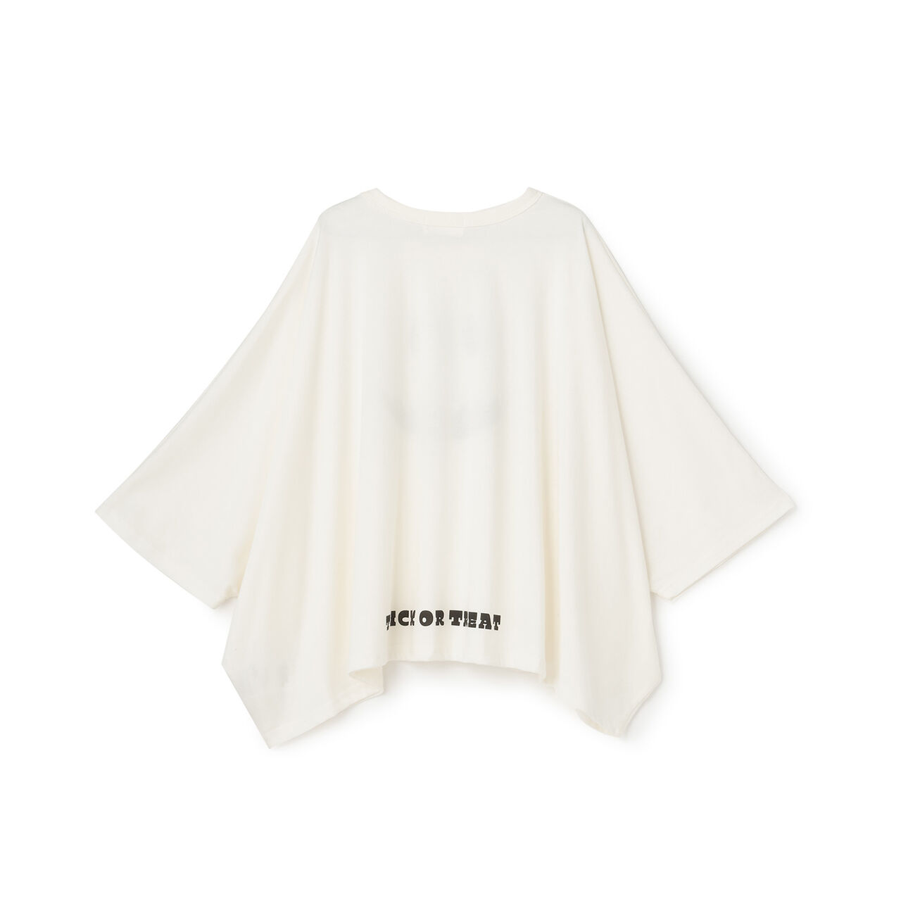 [Halloween] Stain-Resistant, Quick-Dry & UV-Protection Ghost T-Shirt,Ivory, large image number 12