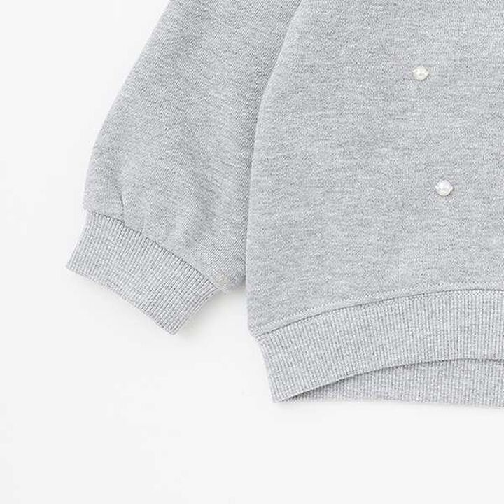 [Link] Pearl Sweatshirt (Kids),Top gray, medium image number 4