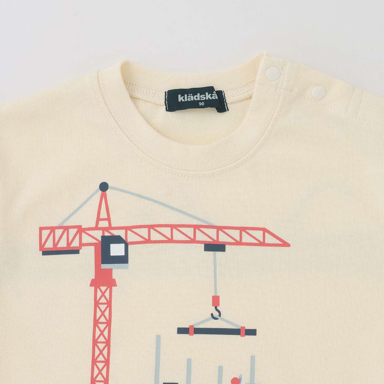 [Popular Item Restocked] [Not Available at Physical Stores] Construction Vehicles Working Long-Sleeve T-Shirt,Light blue, large image number 2