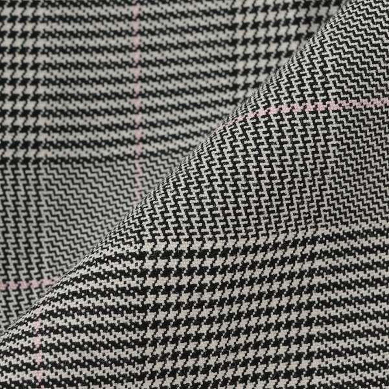 Glen Check Shorts with Pouch,Gray, large image number 3