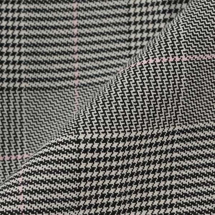 Glen Check Shorts with Pouch,Gray, medium image number 3