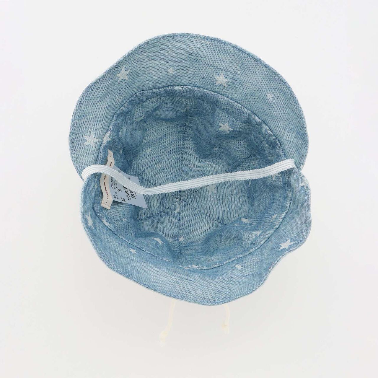 ☆Organic Gauze Reversible Hat [Made in Japan],Blue, large image number 8